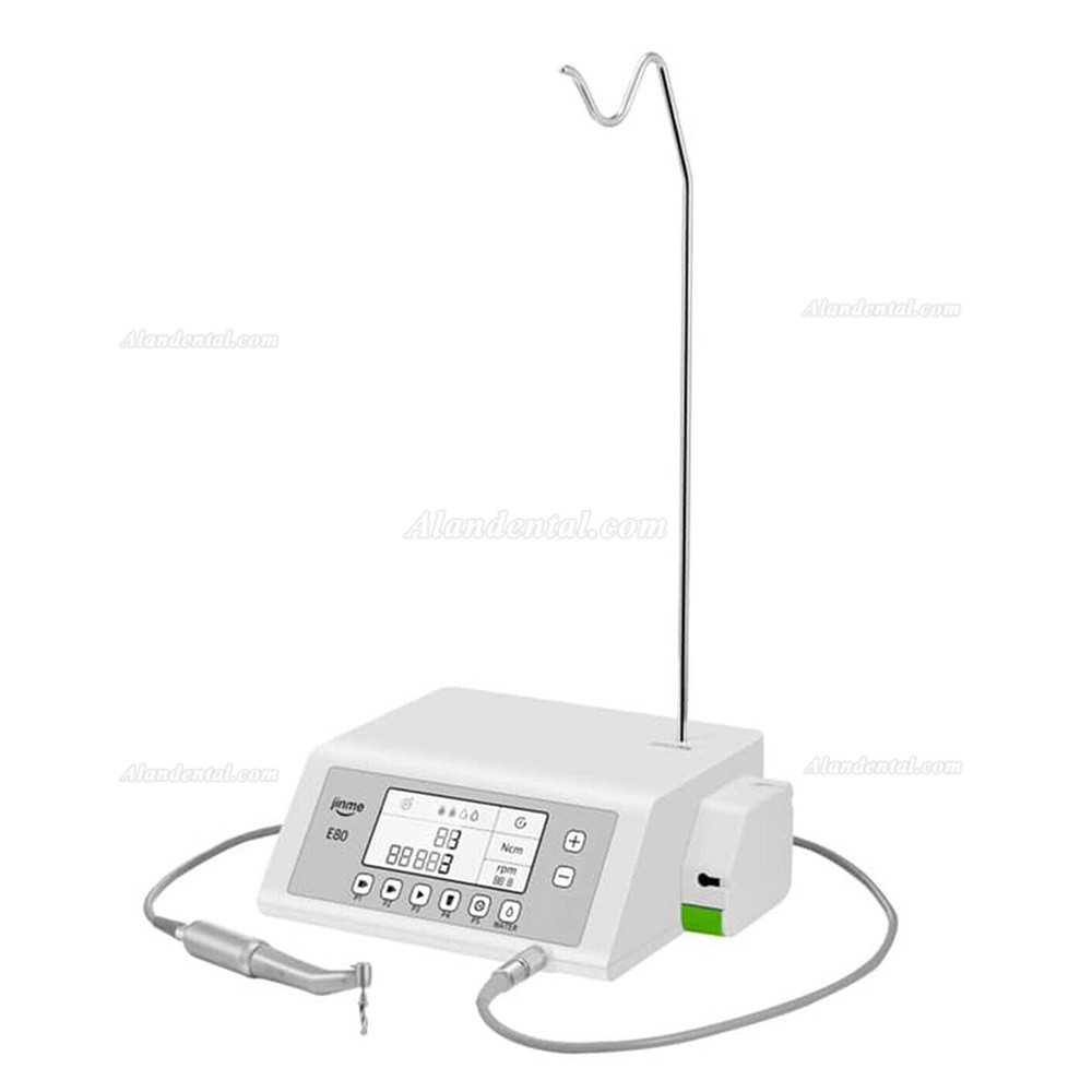 JINME Dental Brushless Implant Motor System with LED 20:1 Surgical Contra Angle